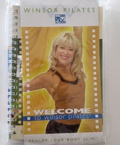 🆕️Winsor Pilates Sculpt Your Body Slim DVD/Book